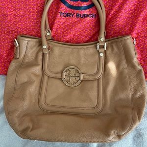 Tory Burch Leather Miller Hobo Bag